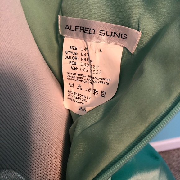 Alfred Sung Strapless Dress - Picture 7 of 8